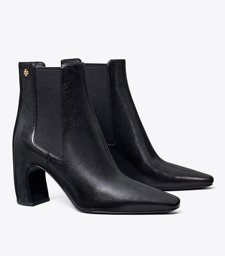 TORY BURCH BANANA CHELSEA BOOT - Perfect Black / Nero - Click Image to Close