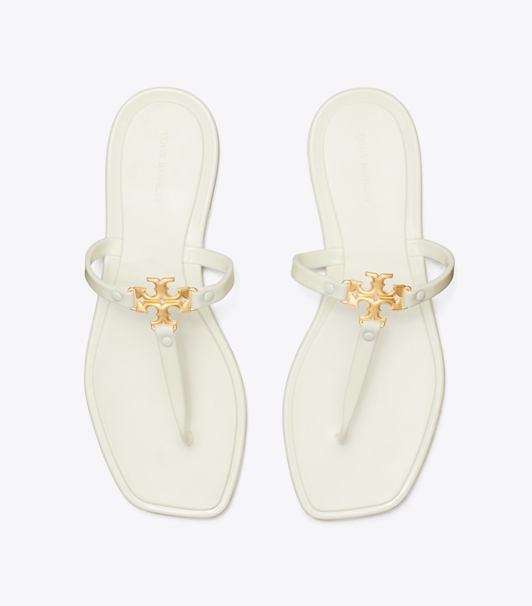 TORY BURCH ROXANNE JELLY - Ivory / Gold