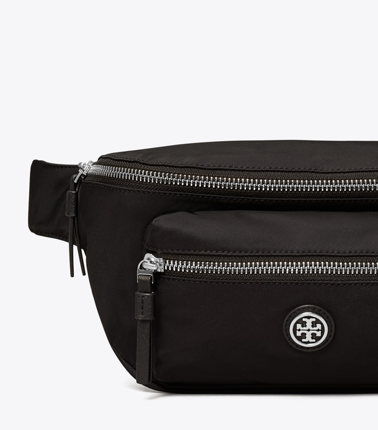 TORY BURCH NYLON BELT BAG - Black