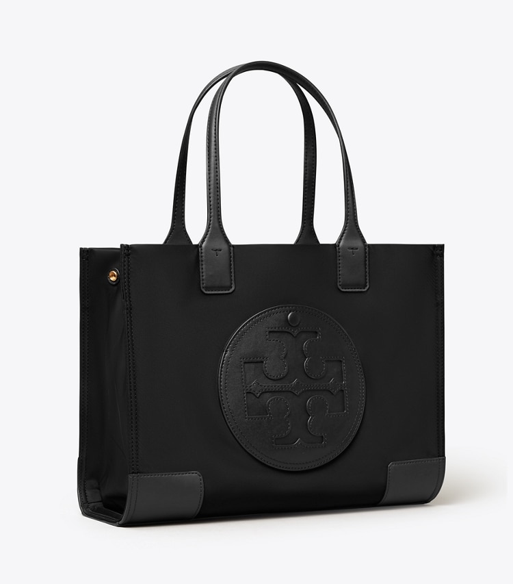 TORY BURCH SMALL ELLA TOTE BAG - Black