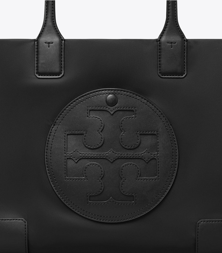 TORY BURCH SMALL ELLA TOTE BAG - Black