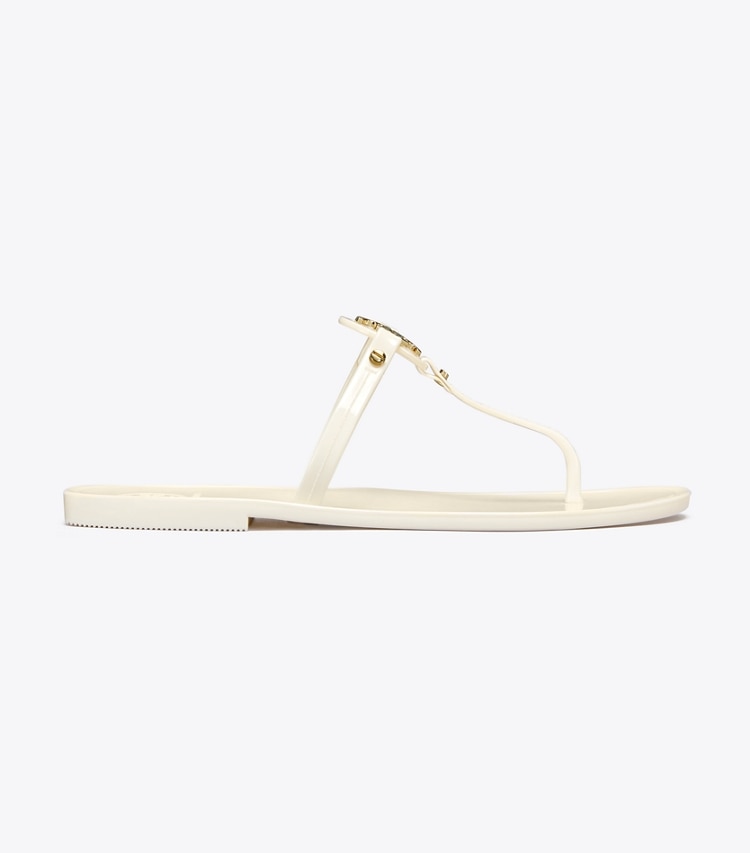 TORY BURCH MINI MILLER JELLY SANDAL - Ivory