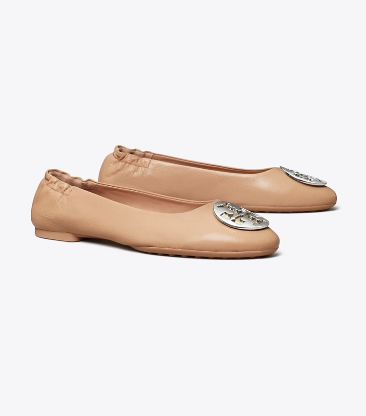 TORY BURCH CLAIRE BALLET - Light Sand