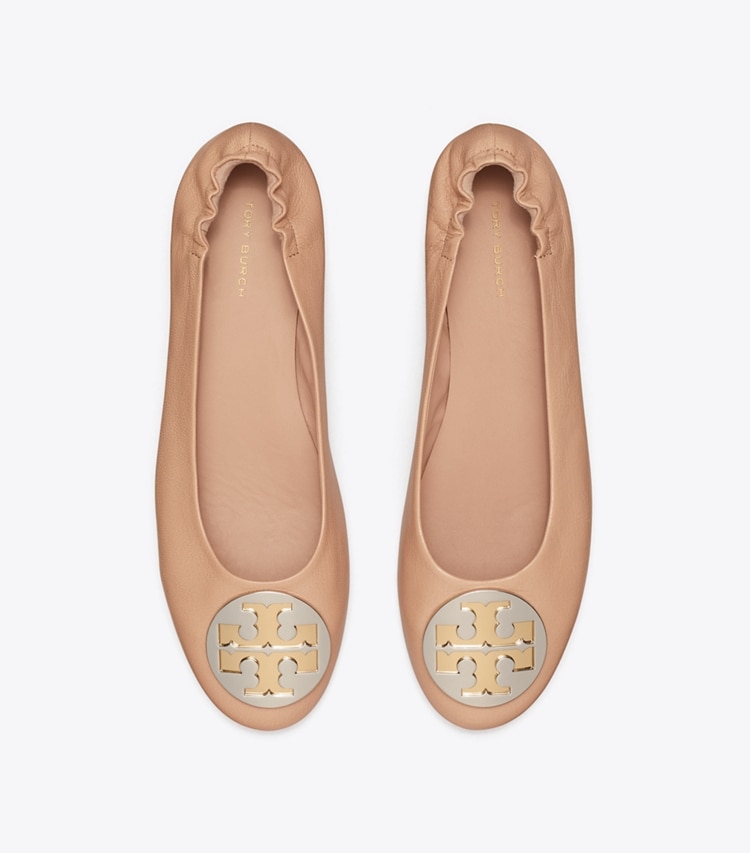 TORY BURCH CLAIRE BALLET - Light Sand