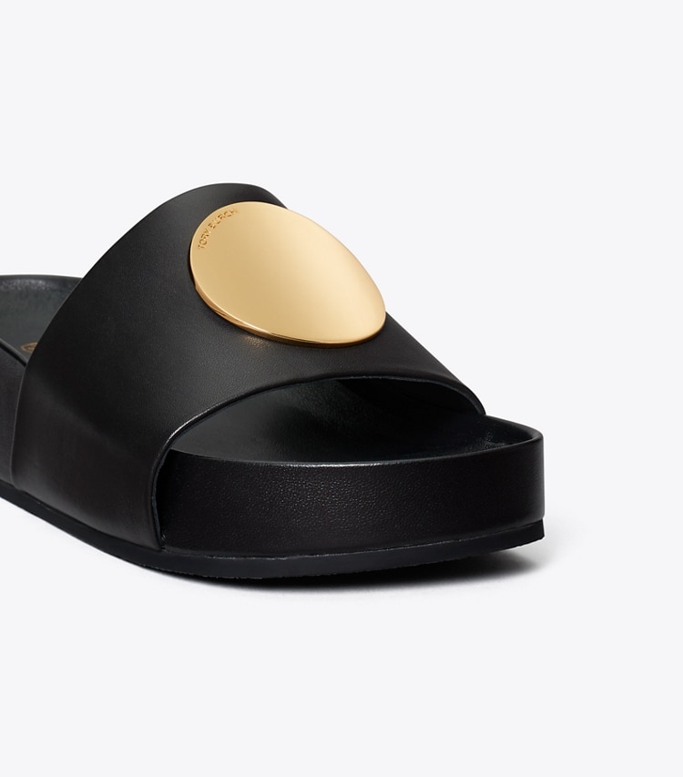 TORY BURCH PATOS SLIDE - Perfect Black / Perfect Black