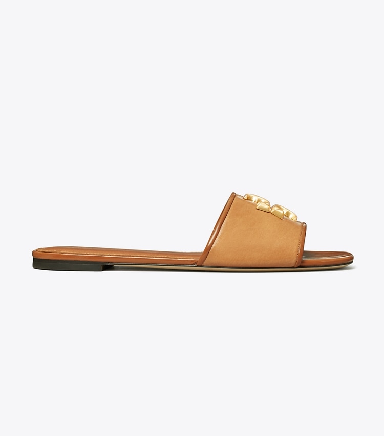 TORY BURCH ELEANOR SLIDE - Bourbon