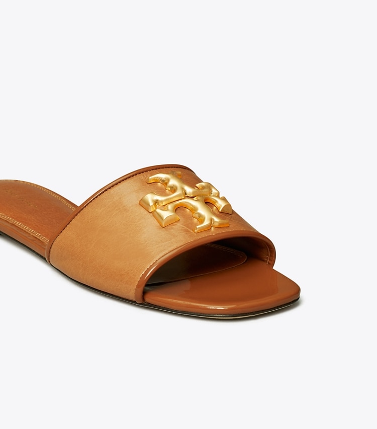 TORY BURCH ELEANOR SLIDE - Bourbon