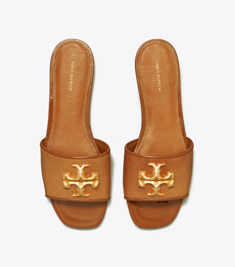 TORY BURCH ELEANOR SLIDE - Bourbon