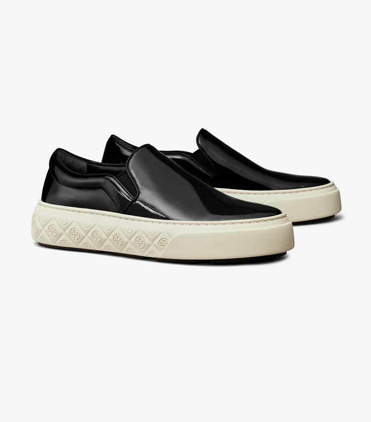 TORY BURCH LADYBUG SLIP-ON SNEAKER - Black