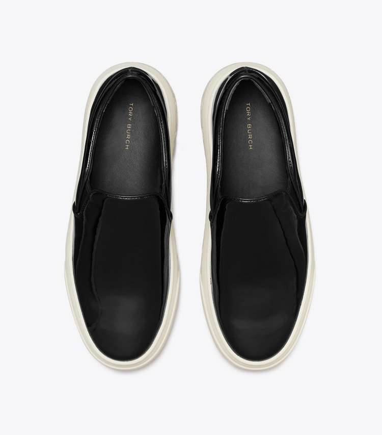 TORY BURCH LADYBUG SLIP-ON SNEAKER - Black