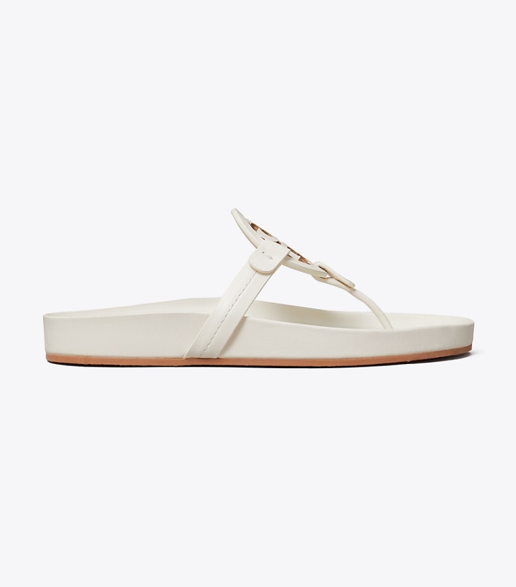 TORY BURCH MILLER CLOUD SANDAL - new ivory