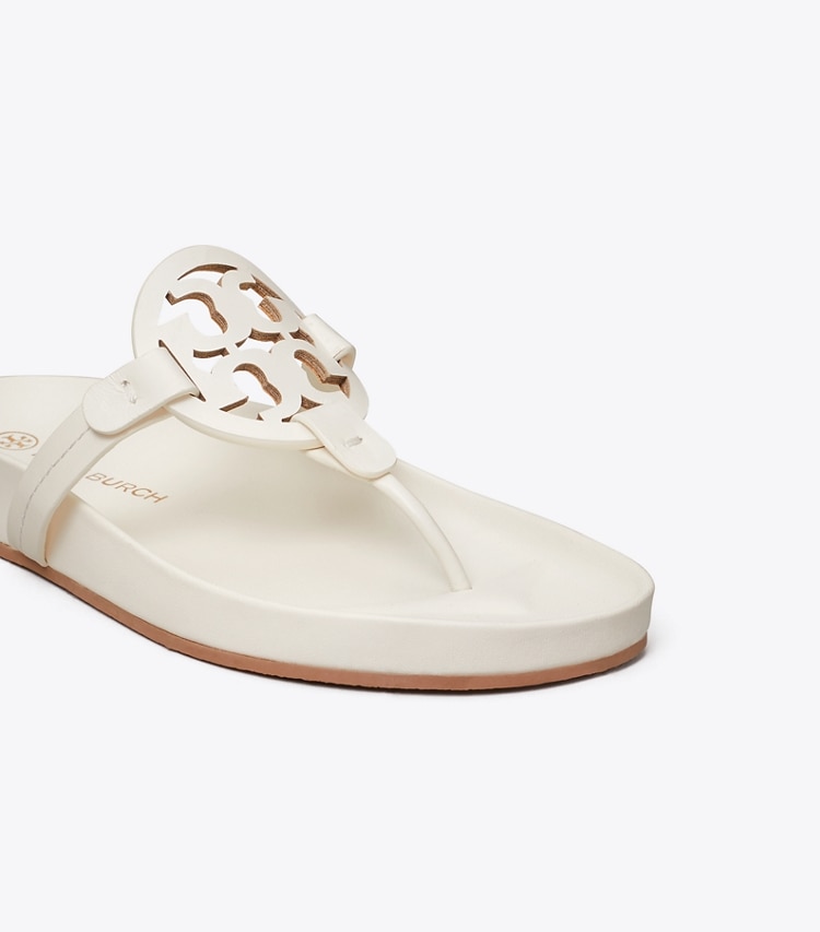 TORY BURCH MILLER CLOUD SANDAL - new ivory