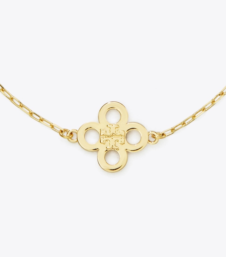 TORY BURCH KIRA CLOVER BRACELET - Tory Gold