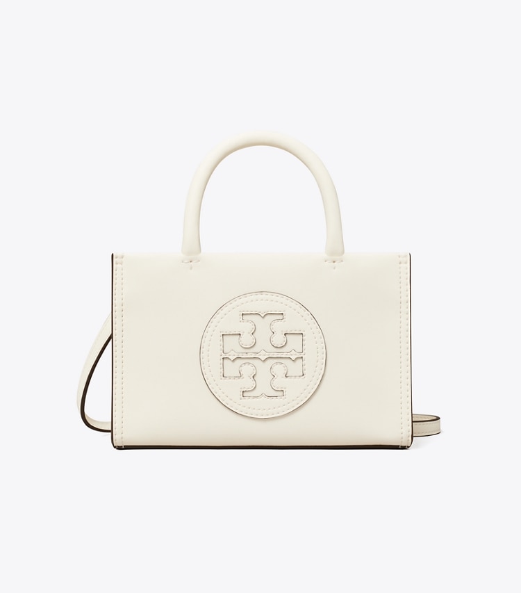 TORY BURCH MINI ELLA BIO TOTE - Warm White