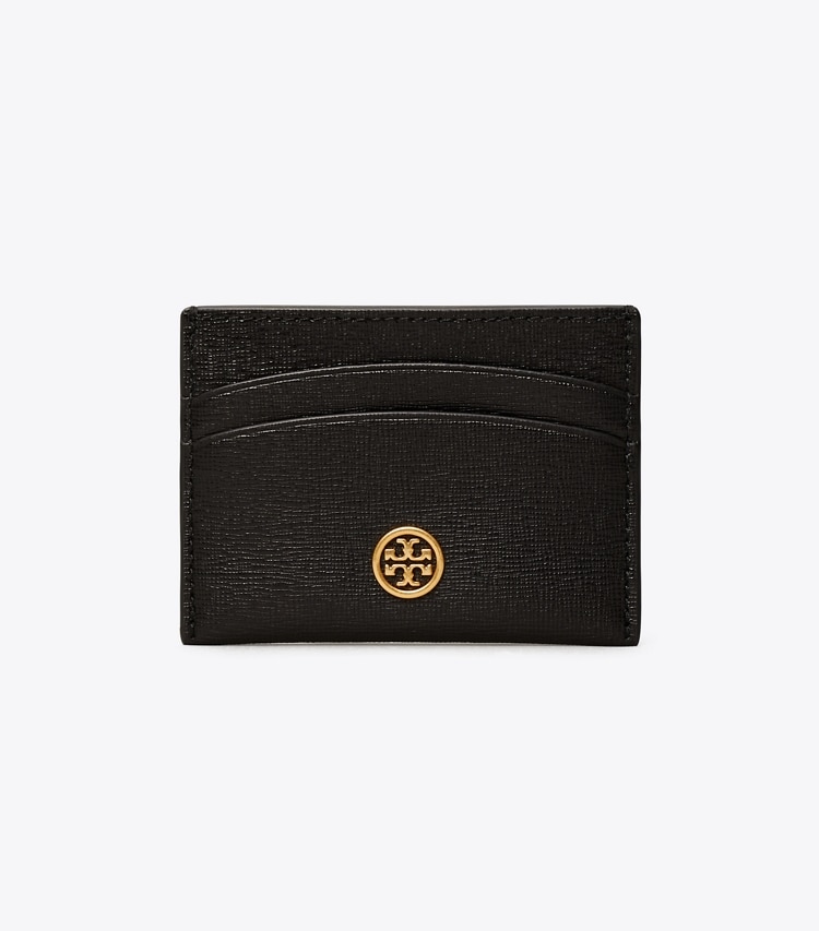 TORY BURCH ROBINSON CARD CASE - Black