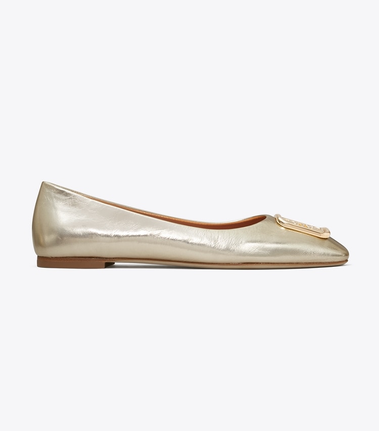 TORY BURCH GEORGIA BALLET - Spark Gold