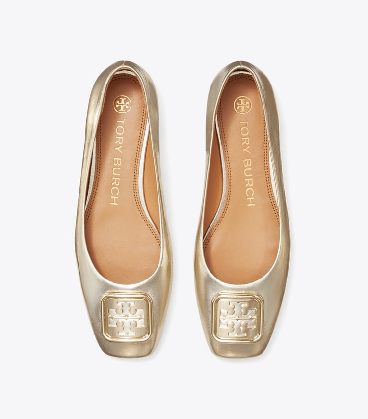 TORY BURCH GEORGIA BALLET - Spark Gold