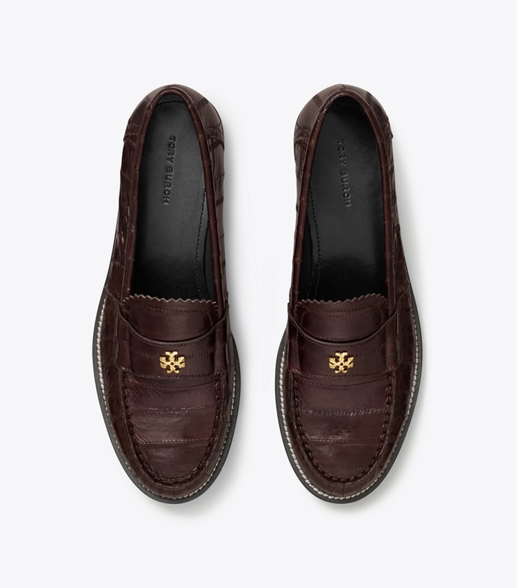 TORY BURCH CLASSIC LOAFER - Dark Brown Eel