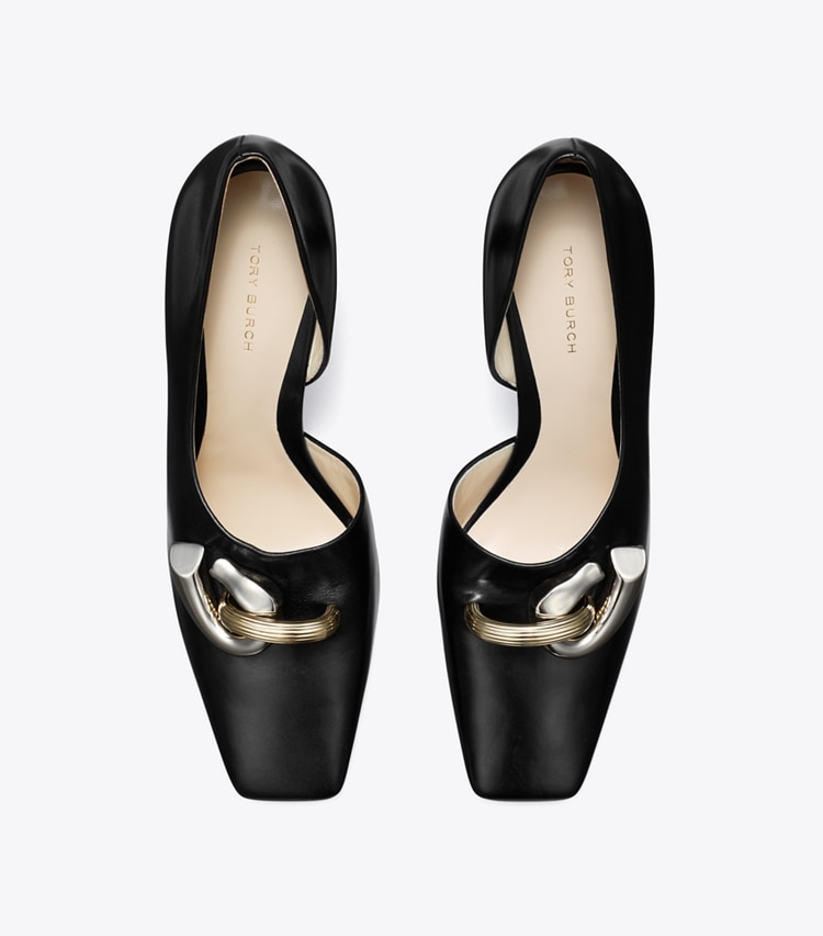 TORY BURCH JESSA DORSAY PUMP - Perfect Black