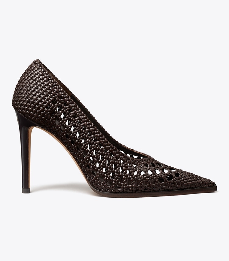 TORY BURCH WOVEN POINTED PUMP - Coco