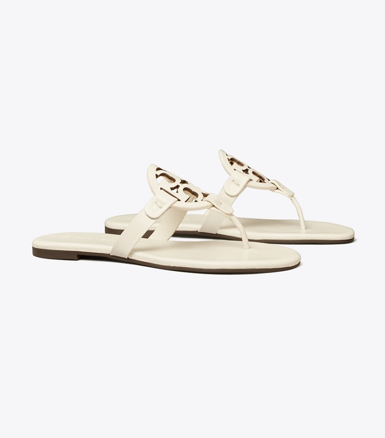 TORY BURCH MILLER SOFT SANDAL - New Ivory