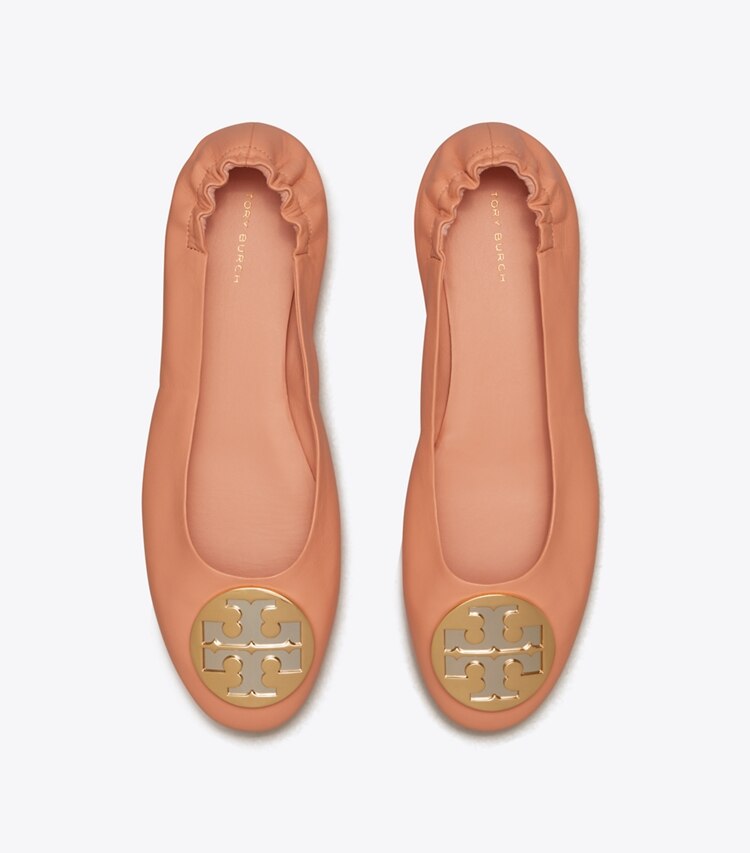 TORY BURCH CLAIRE BALLET - Sweet Tooth / Silver / Gold