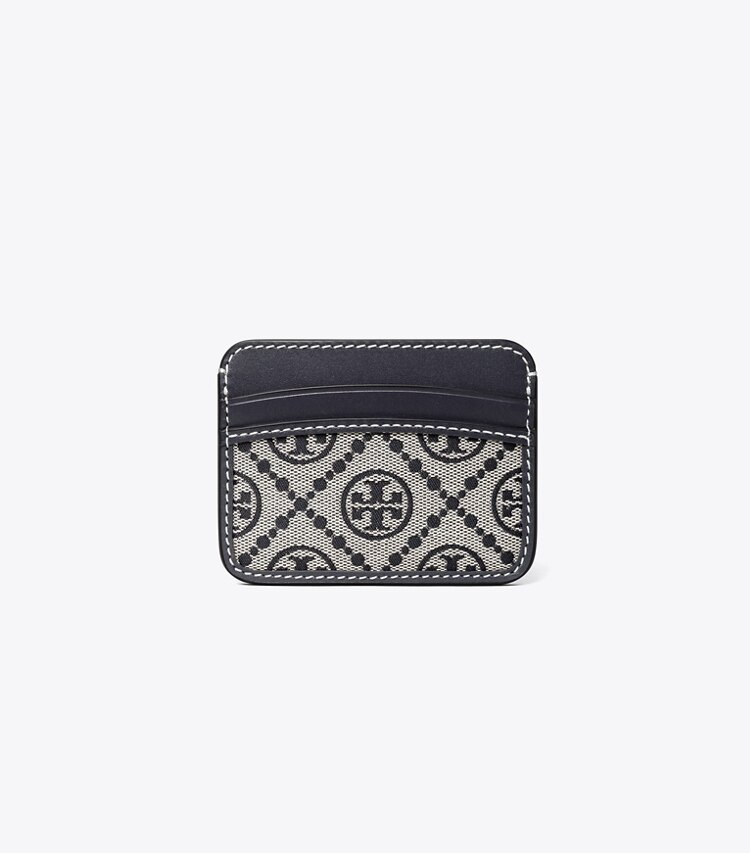 TORY BURCH T MONOGRAM CARD CASE - Tory Navy