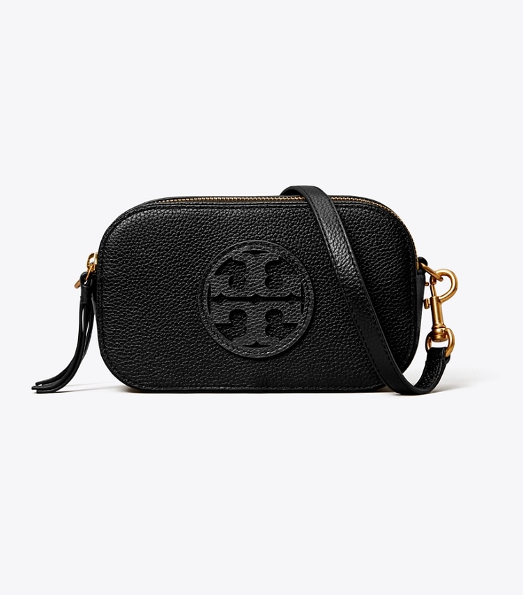 TORY BURCH MINI MILLER CROSSBODY BAG - Black