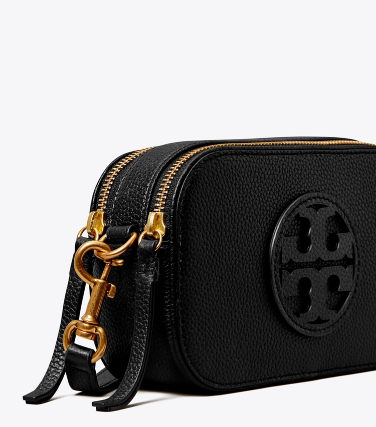 TORY BURCH MINI MILLER CROSSBODY BAG - Black