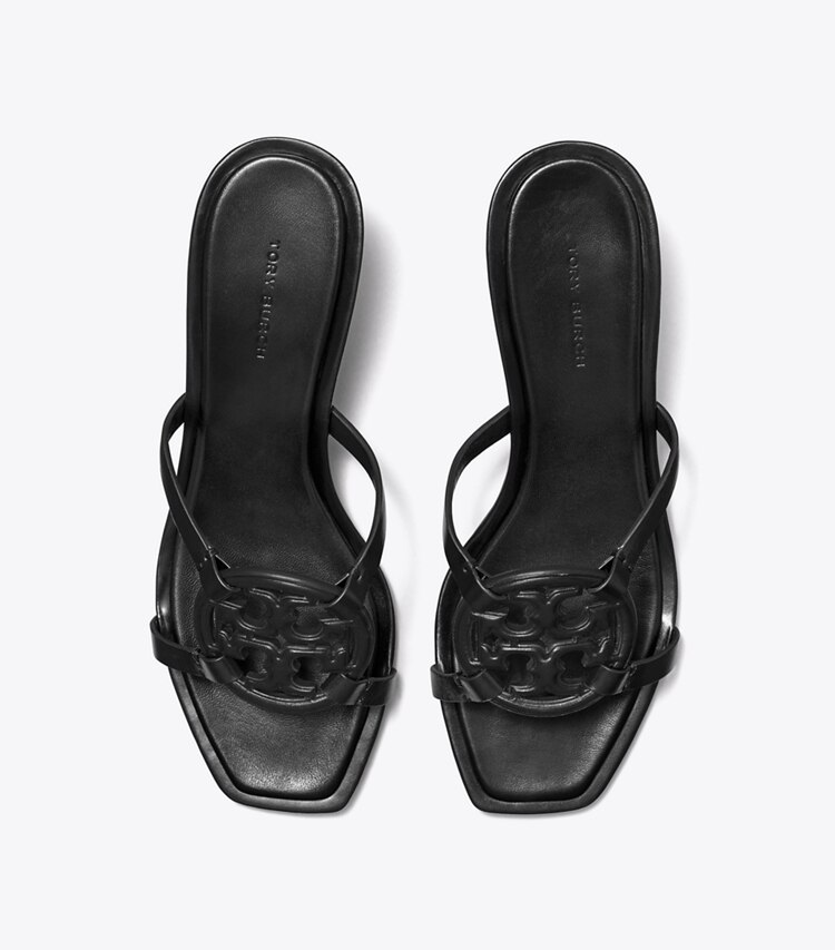 TORY BURCH MILLER BOMBe LOW HEEL SANDAL - Perfect Black