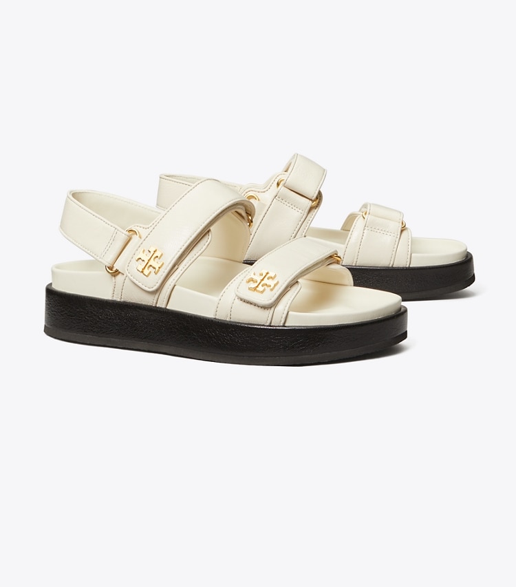 TORY BURCH KIRA SPORT SANDAL - New Ivory