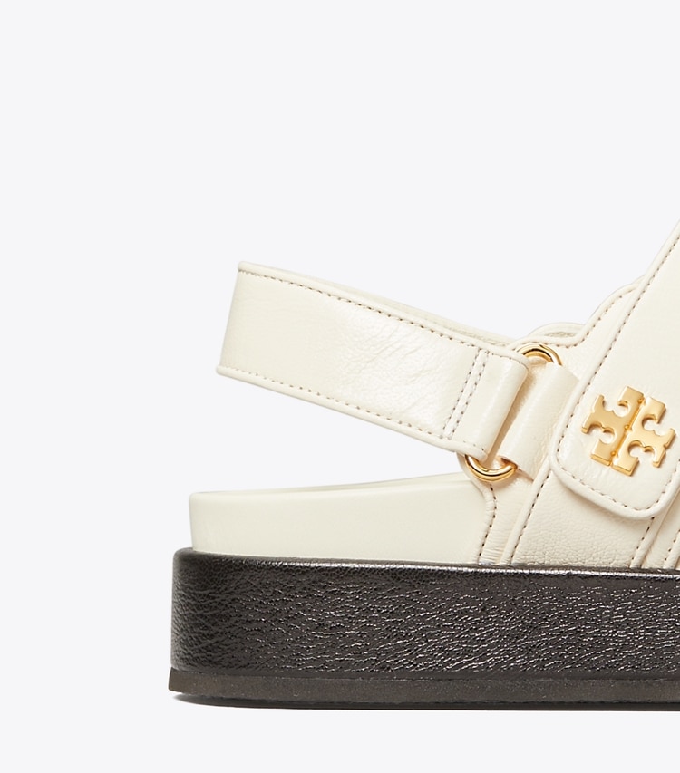 TORY BURCH KIRA SPORT SANDAL - New Ivory