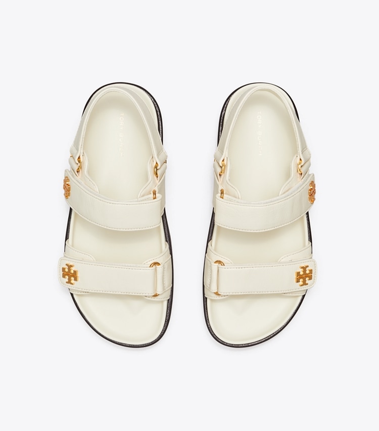 TORY BURCH KIRA SPORT SANDAL - New Ivory