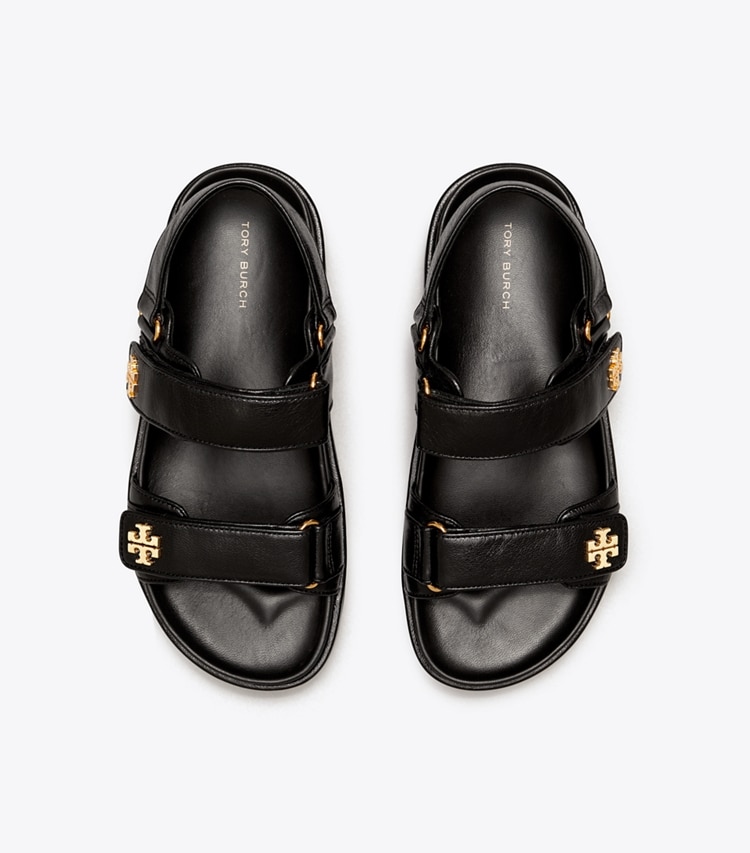 TORY BURCH KIRA SPORT SANDAL - Black