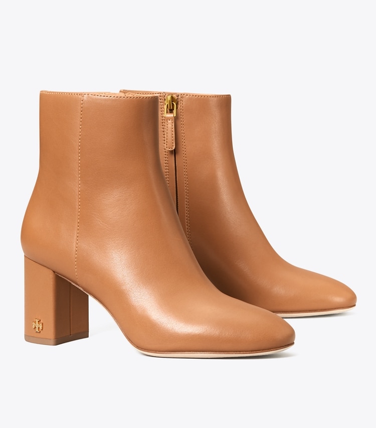 TORY BURCH BROOKE 70MM BOOTIE - Tan - Click Image to Close