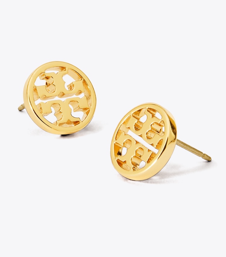 TORY BURCH MILLER STUD EARRING - Tory Gold