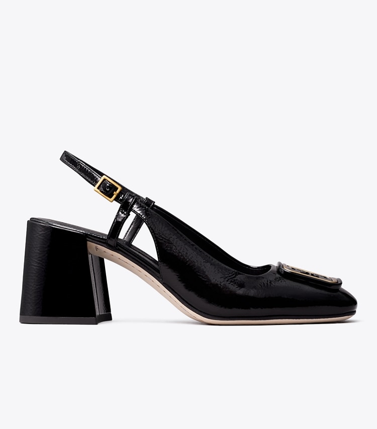 TORY BURCH GEORGIA BOMBe SLINGBACK - Perfect Black