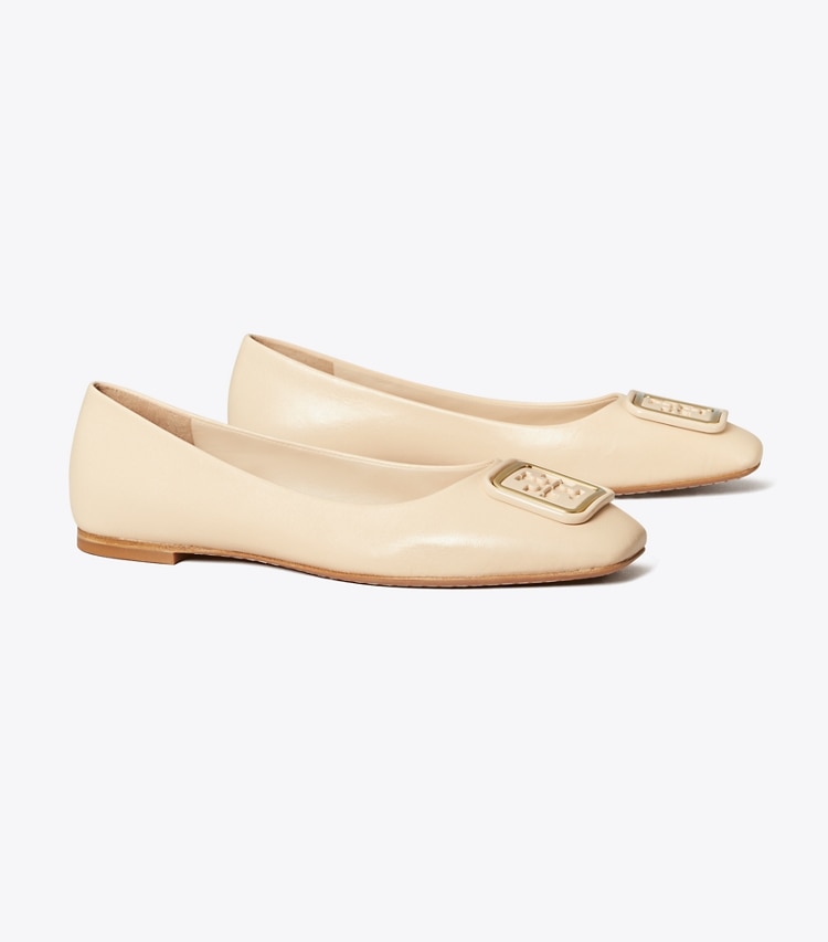 TORY BURCH GEORGIA BALLET - Brie - Click Image to Close