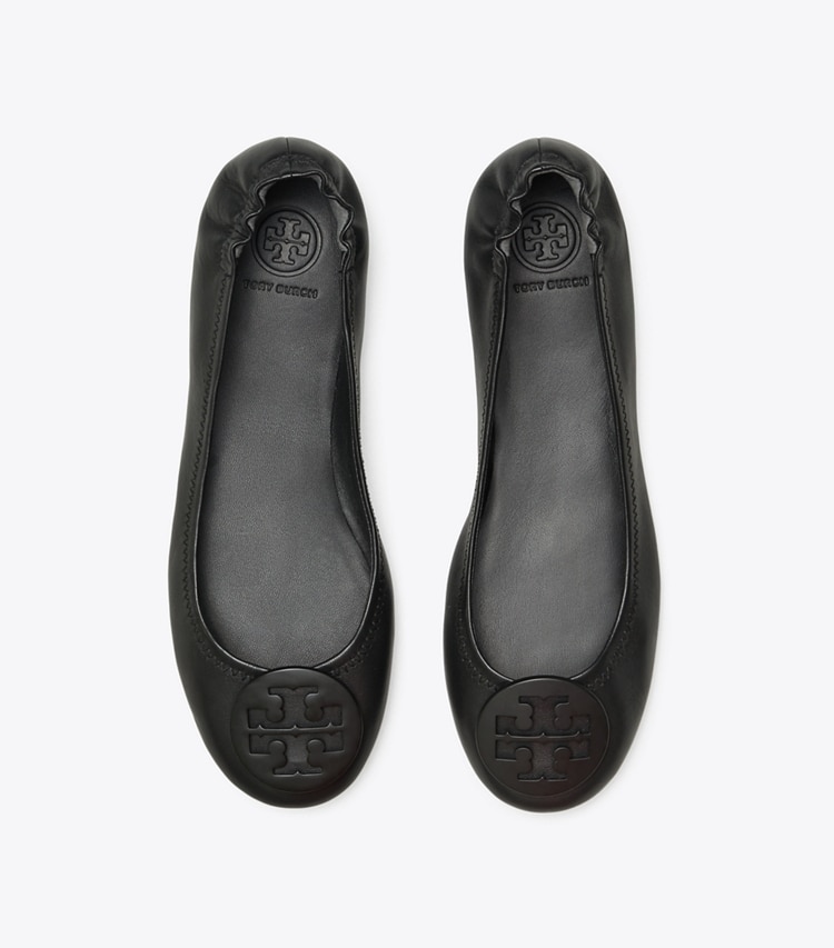 TORY BURCH MINNIE TRAVEL BALLET - Perfect Black