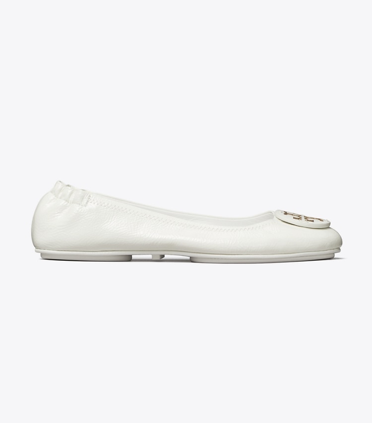 TORY BURCH MINNIE TRAVEL BALLET - Gardenia