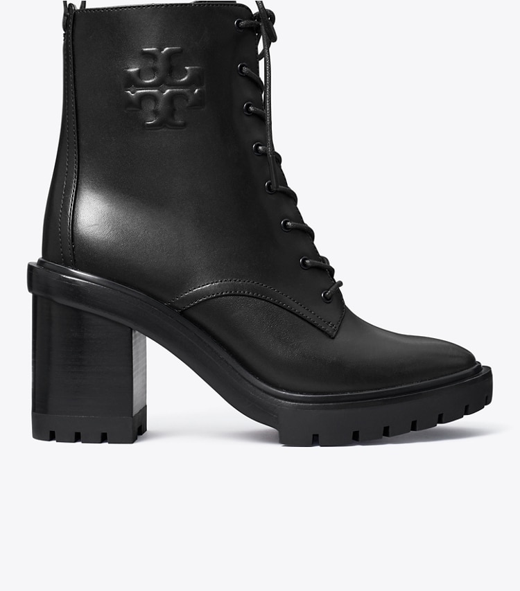 TORY BURCH DOUBLE T LUG BOOT - Perfect Black