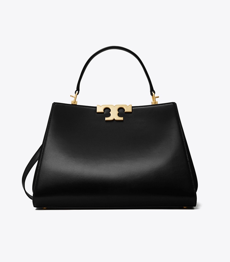 TORY BURCH ELEANOR SATCHEL - Black