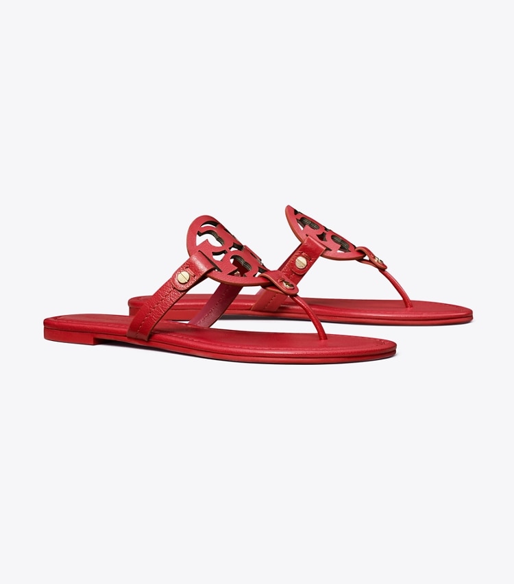 TORY BURCH MILLER SANDAL - Tory Red - Click Image to Close