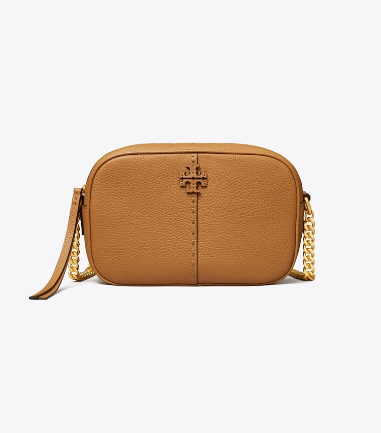 TORY BURCH MCGRAW CAMERA BAG - Tiramisu