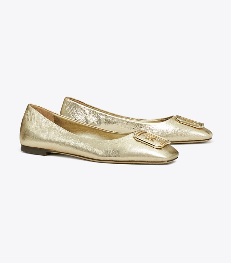 TORY BURCH GEORGIA BALLET - Spark Gold - Click Image to Close