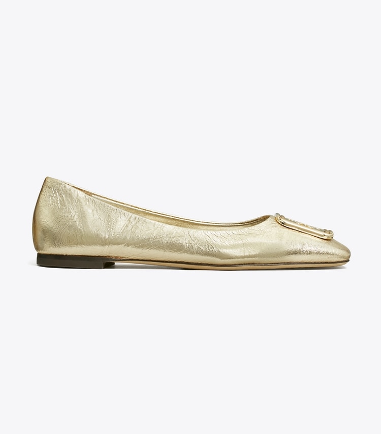 TORY BURCH GEORGIA BALLET - Spark Gold