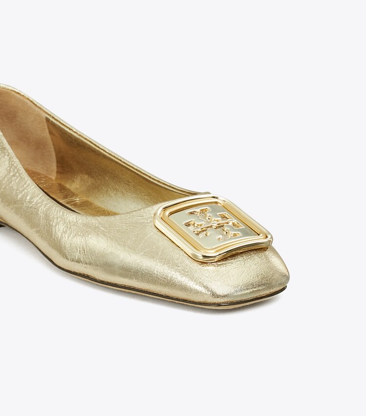 TORY BURCH GEORGIA BALLET - Spark Gold