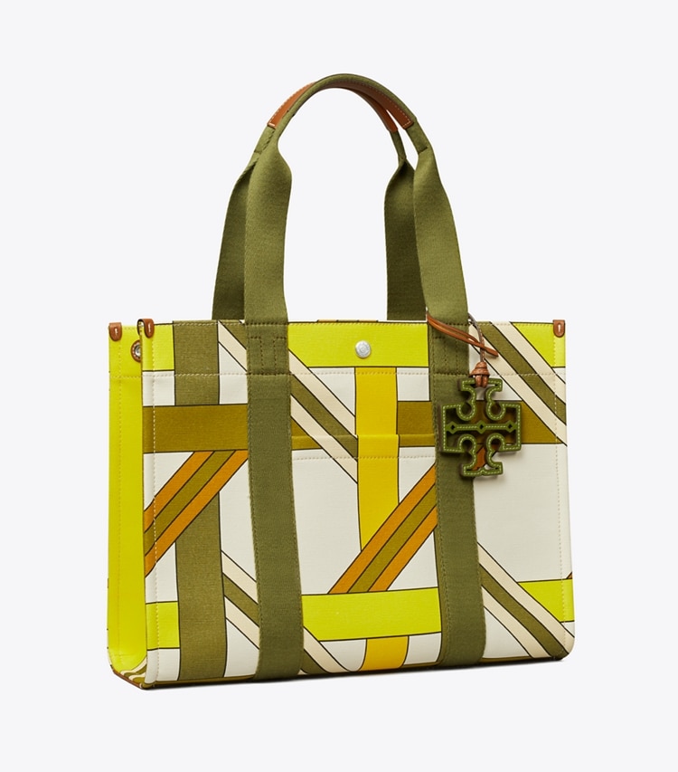 TORY BURCH PRINTED TORY TOTE - Hills - Click Image to Close