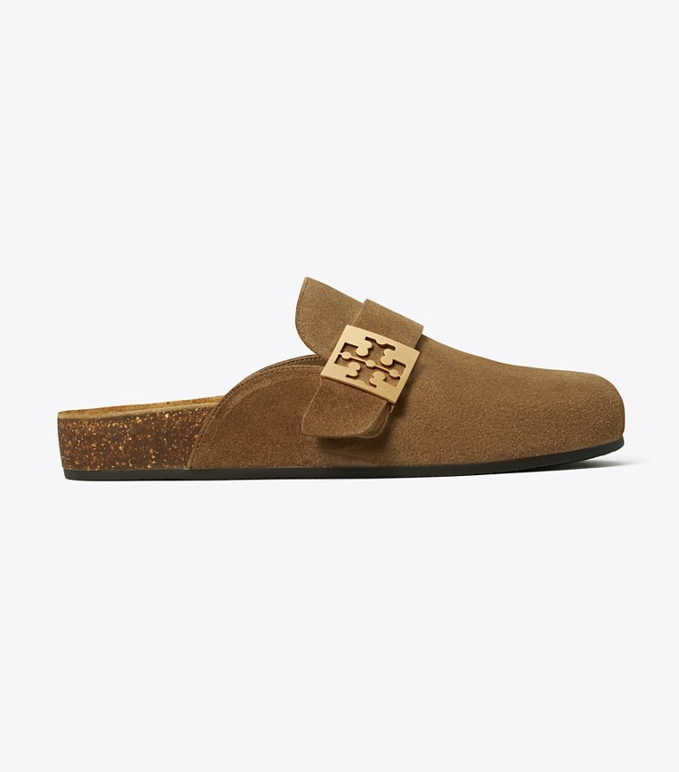 TORY BURCH SUEDE MELLOW MULE - River Rock