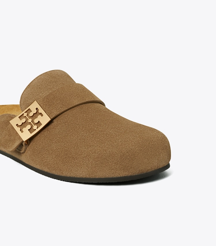 TORY BURCH SUEDE MELLOW MULE - River Rock